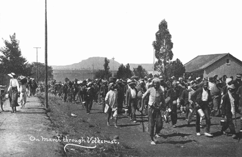 Satyagraha March in South Africa