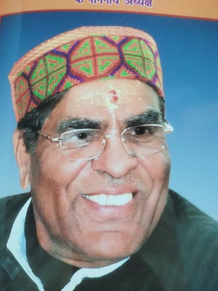 नहीं रहे श्री बदरीनाथ - केदारनाथ मंदिर समिति के पूर्व अध्यक्ष अनुसूया प्रसाद भट्ट