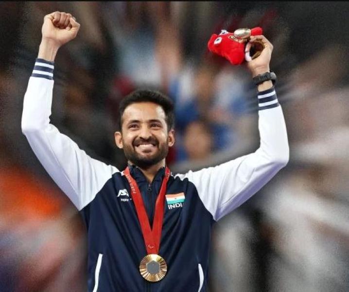 भारतीय पैरा-शटलर नितेश कुमार ने पेरिस 2024 पैरालंपिक में रचा इतिहास, जीता स्वर्ण पदक