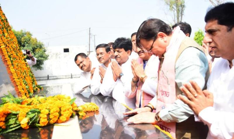 प्रत्येक राज्य आंदोलनकारी की शहीद स्थल रामपुर में लगाई जाएगी प्रतिमा - मुख्यमंत्री