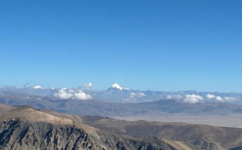 नवरात्रि के पहले दिन भारत की भूमि से शुरू हुए कैलाश पर्वत के पवित्र दर्शन