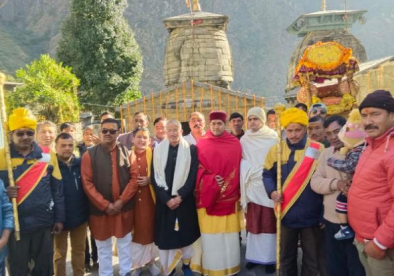 योग बदरी पांडुकेश्वर व श्री नृसिंह मंदिर जोशीमठ में शीतकालीन पूजाएं शुरू