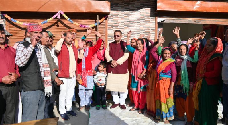 बाबा केदार की पावन भूमि पर कमल खिलना तय - कैबिनेट मंत्री गणेश जोशी