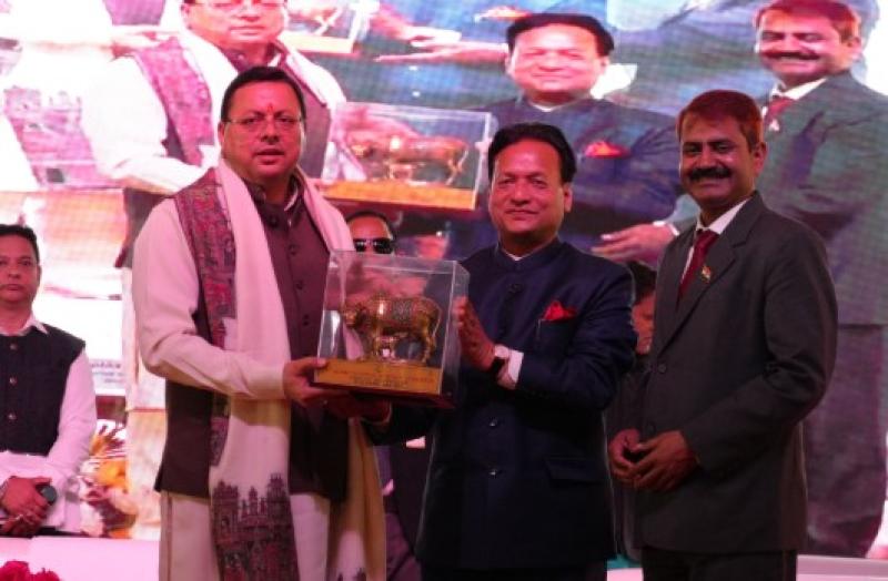 प्रदेश सरकार किसानों की उत्थान एवं समृद्धि हेतु संकल्पित होकर निरंतर कार्य कर रही - मुख्यमंत्री धामी 
