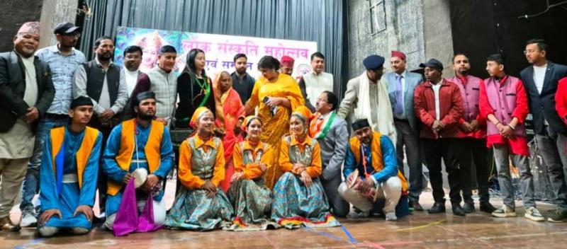 "लोक संस्कृति महोत्सव-2025" में उत्तराखंड की सांस्कृतिक विरासत और समाजसेवियों का हुआ सम्मान