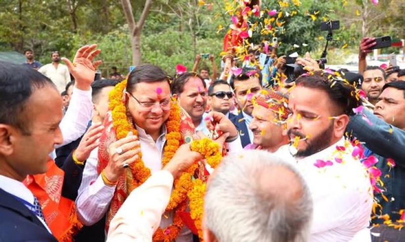 100 ताकतवर भारतीयों की लिस्ट में मुख्यमंत्री धामी 32वें स्थान पर