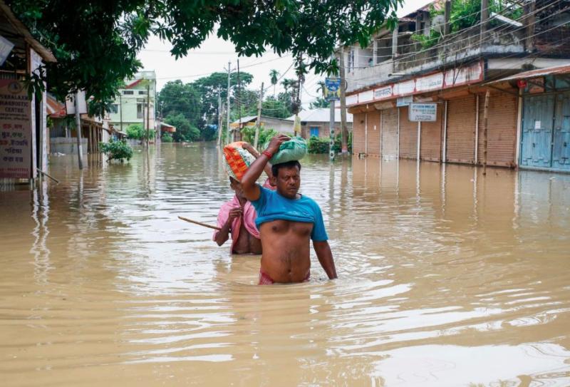 Destruction with the entry of monsoon in Assam - 764 villages in 20 districts submerged due to heavy rains