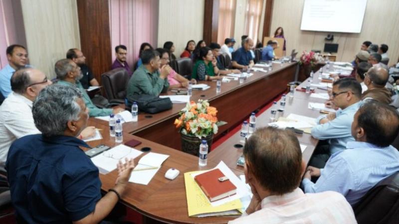 स्पेस मीट की तैयारी को लेकर यूसैक में संगोष्ठी आयोजित, 21 विभागों के अधिकारियों ने की भागीदारी