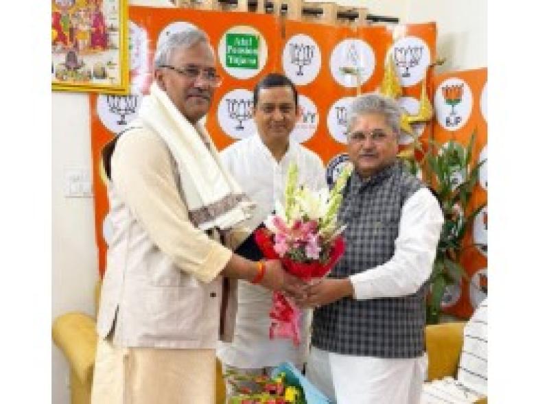 उत्तराखंड में भाजपा संगठन को और अधिक सुदृढ़ बनाना हमारा उदेश्य: त्रिवेन्द्र