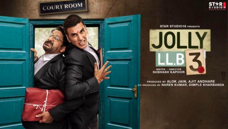 'जॉली एलएलबी 3' का बॉक्स ऑफिस पर शानदार प्रदर्शन, तीन दिन में कमाए इतने करोड़ रुपये