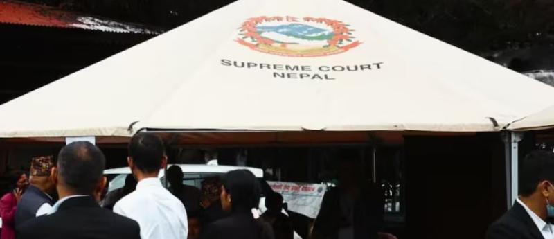 Nepal SC in White Tent: नेपाल में अंतरिम सरकार के बीच सुप्रीम कोर्ट ने टेंट में शुरू किया कामकाज