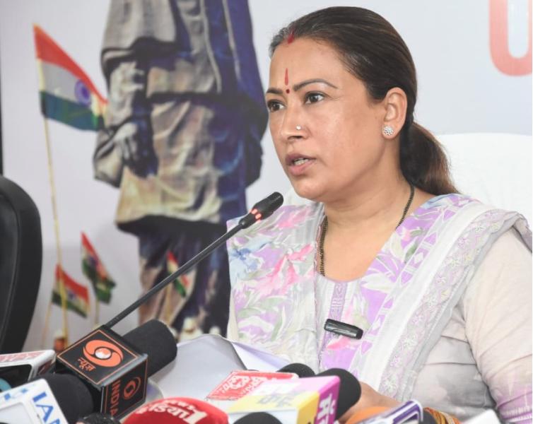 सरदार वल्लभभाई पटेल की 150वीं जयंती पर आयोजित किया जाएगा एकता मार्च- रेखा आर्या