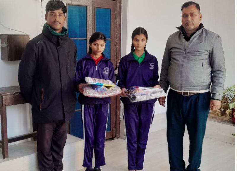 जिला प्रशासन की मानवीय पहल, बालश्रम से रेस्क्यू के बाद शिक्षा की मुख्यधारा से जुड़ीं दो बालिकाएं