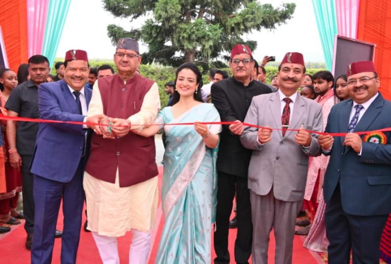 कृषि मंत्री गणेश जोशी ने उत्तरांचल यूनिवर्सिटी में किसान मेला एवं कृषि औद्योगिक प्रदर्शनी का किया शुभारंभ