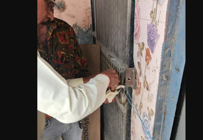 अवैध निर्माणों पर एमडीडीए की सख्त कार्रवाई, दो व्यावसायिक निर्माण सील