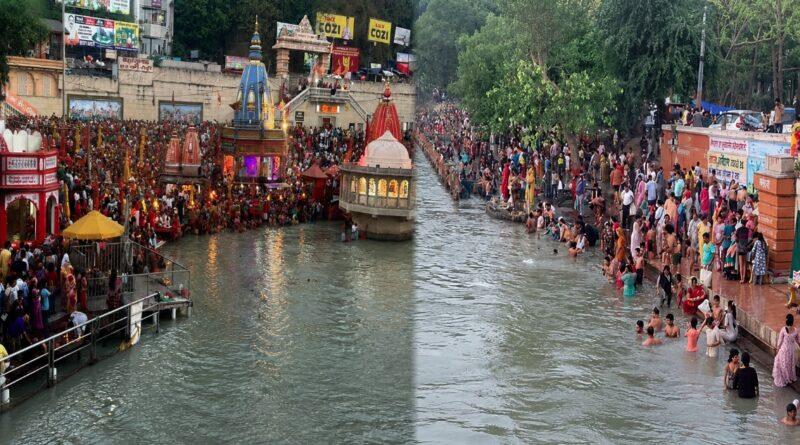 गंगा दशहरा पर हरकी पैड़ी में उमड़ा आस्था का सैलाब, श्रद्धालुओं ने मां गंगा में लगाई डुबकी