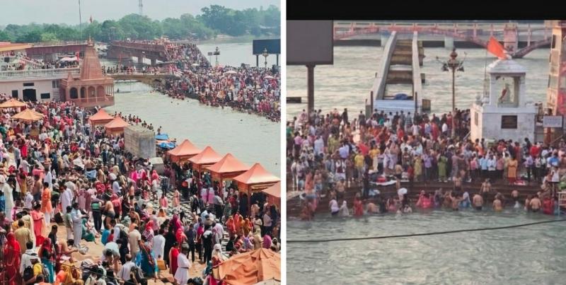 निर्जला एकादशी पर हरिद्वार में उमड़ा आस्था का सैलाब, श्रद्धालुओं ने लगाई गंगा में डुबकी