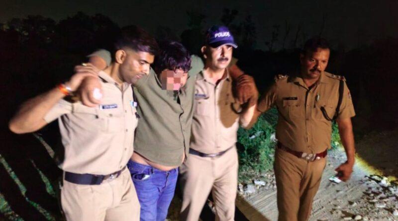 पुलिस मुठभेड़ में राजस्थान के दो बदमाश गिरफ्तार, एक के पैर में लगी गोली