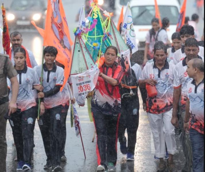 2036 ओलंपिक की भारत में मेजबानी की मनोकामना: खेल मंत्री रेखा आर्या ने उठाई 'संकल्प कांवड़ यात्रा'