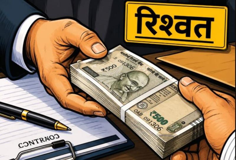 कृषि यंत्र सब्सिडी की फाइल बढ़ाने के नाम पर 10 हजार की रिश्वत, सहायक कृषि अधिकारी गिरफ्तार