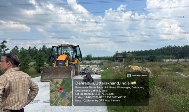 देहरादून में 50 बीघा की अवैध प्लॉटिंग पर एमडीडीए का शिकंजा, मौके पर सीलिंग