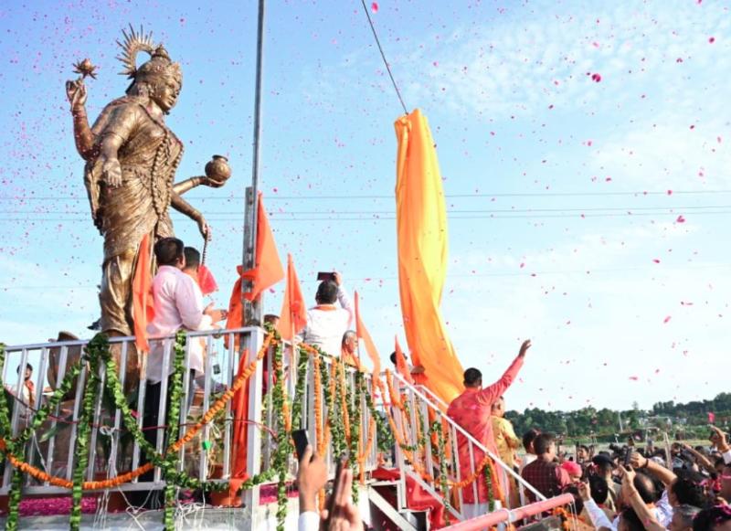 हरिपुर कालसी को मिली बड़ी आध्यात्मिक सौगात, मुख्यमंत्री धामी ने किया माँ यमुना की प्रतिमा का अनावरण
