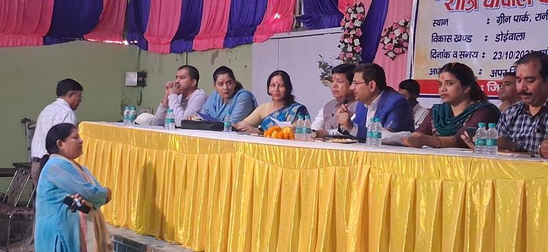 ग्रामीणों की समस्याओं के त्वरित समाधान को रानीपोखरी मौजा में आयोजित हुई ‘रात्रि चौपाल’