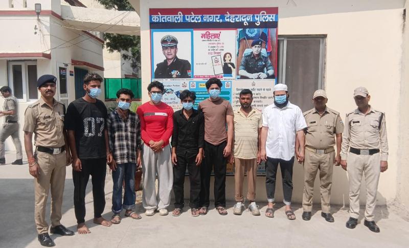 दून पुलिस की सख्ती: ISBT पर लड़ाई-झगड़ा कर रहे 7 हुड़दंगी गिरफ्तार