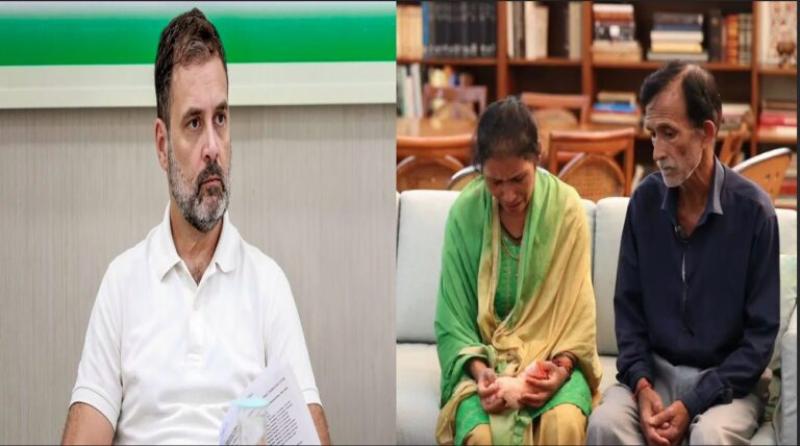 अंकिता के माता-पिता की हिरासत पर भड़के राहुल गांधी, सरकार पर लगाया पीड़ितों की आवाज दबाने का आरोप