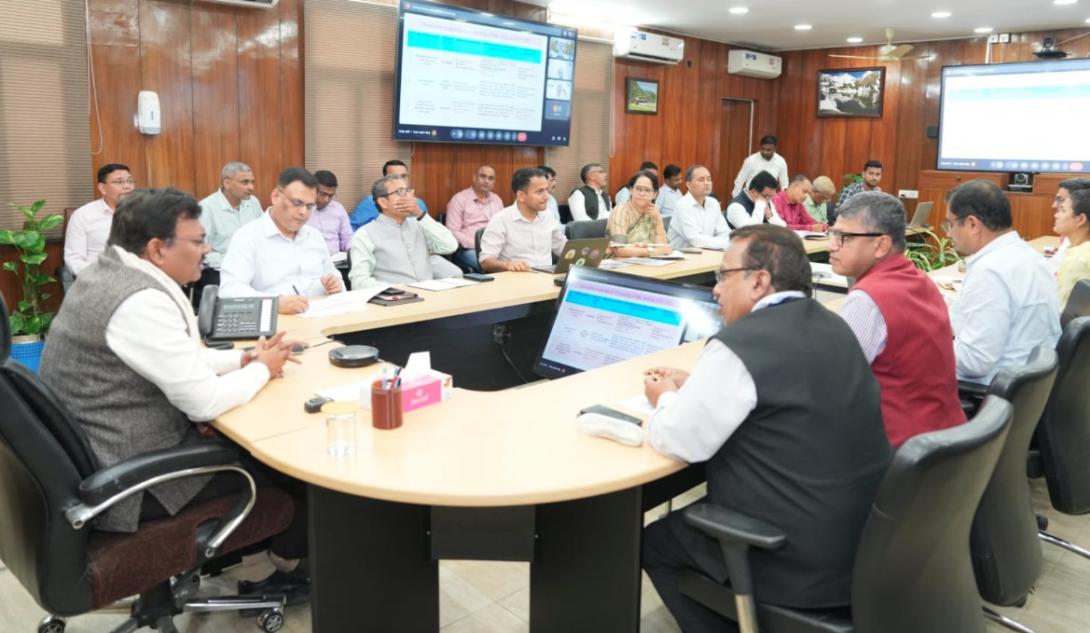 मुख्य सचिव की अध्यक्षता में हुई राज्य ब्रॉडबैण्ड समिति की 9वीं बैठक