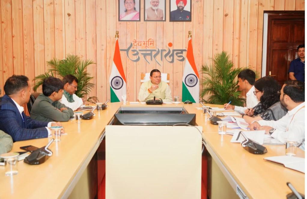 मुख्यमंत्री ने नीति आयोग की टीम के साथ राज्य के विकास के विभिन्न विषयों पर की विस्तृत चर्चा
